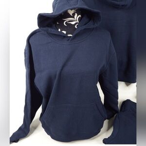 Classic Navy Women's Hoodie size XL pit 23”